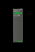 Black packaging for "Daily High Club" cannabis cleaning swabs.