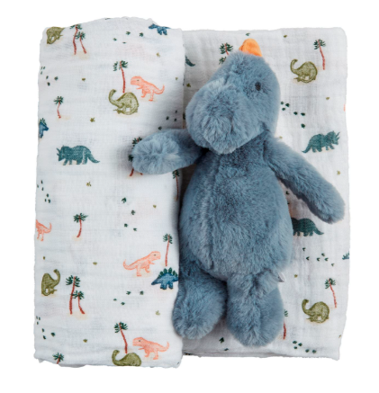 Dino Swaddle Set