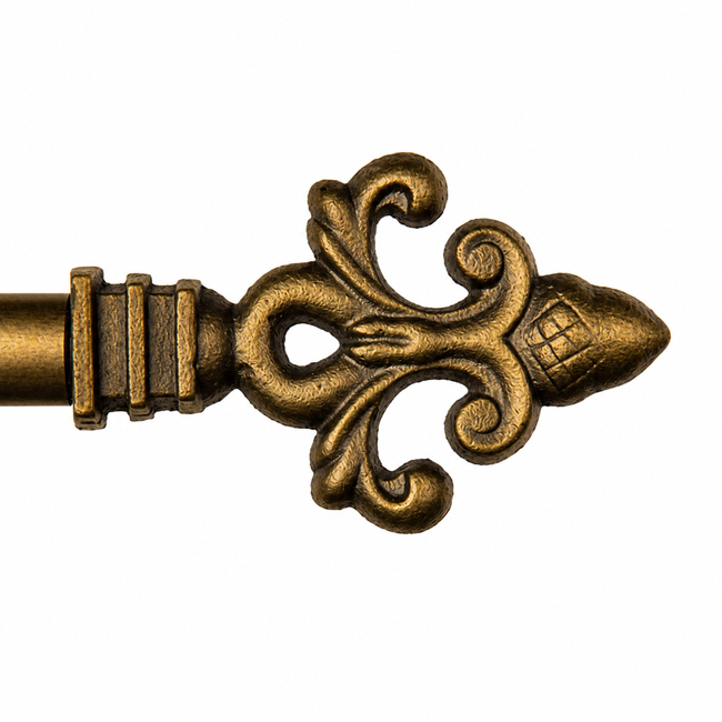 Dynasty Finial - 7/8 in Antique Gold