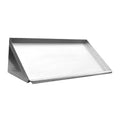 EFI SEWDR-63 63" 18 Gauge Stainless Steel Slanted Wall Mount Dish Rack Shelf