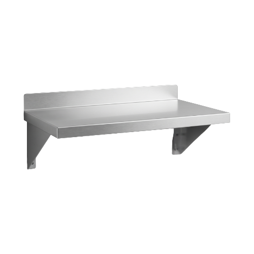 EFI WMS-16-24 16" X 24" 18 Gauge Stainless Steel Wall Mount Shelf