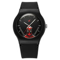 Fastrack Deadpool Wolverine Quartz Analog Black Dial With Black Silicone Strap Watch For Unisex 9915PP103