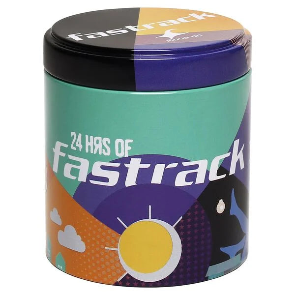Fastrack Fastfit Quartz Analog Grey Dial Silicone Strap Unisex Watch 68011PP08