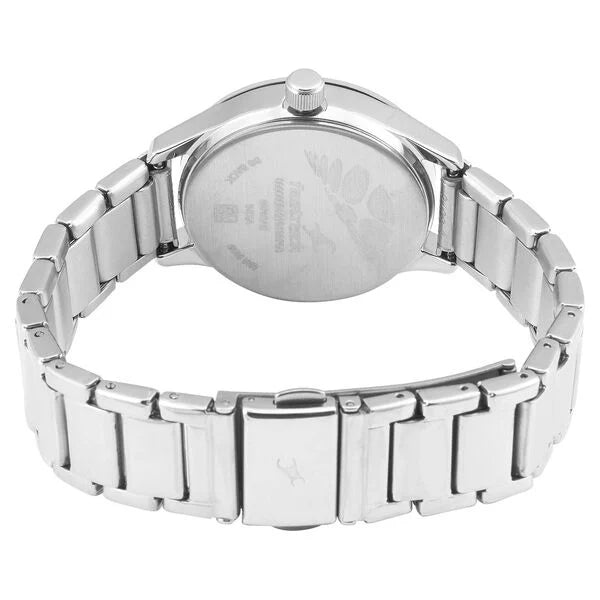 Fastrack Silver Dial Quartz Analog Watch for Girls 6078sm11