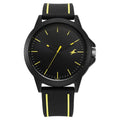 Fastrack Tees Urbanique Quartz Analog Black Dial Silicon Strap Watch For Guys 38024pp83
