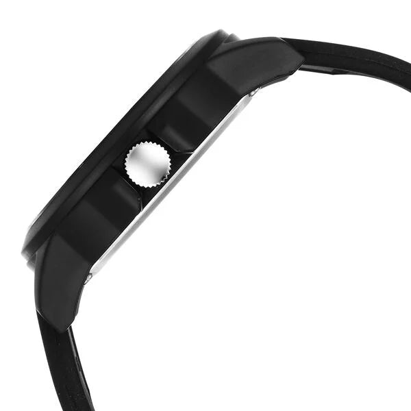 Fastrack Tees Urbanique Quartz Analog Black Dial Silicon Strap Watch For Guys 38024pp83