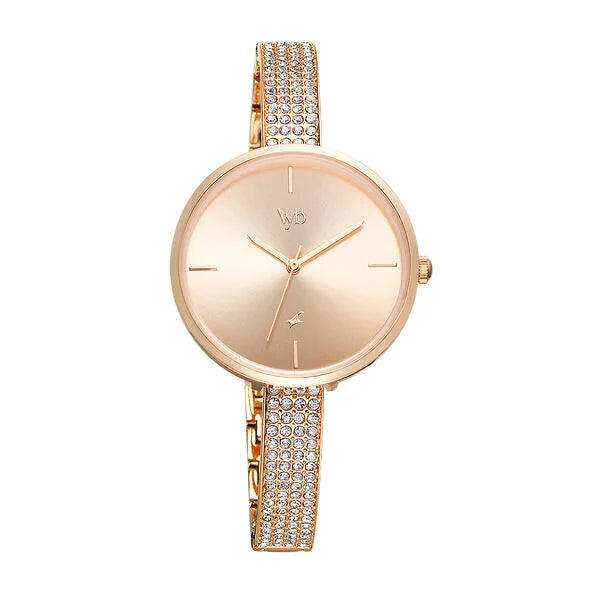 Fastrack Vyb Starlet Quartz Analog Watch for Girls fv60009wm01w