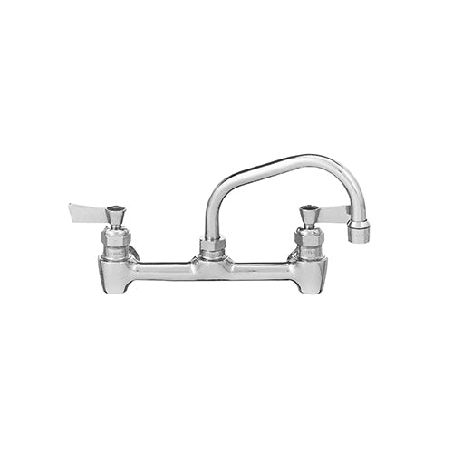 Fisher 64734 Wall Mount Faucet With 8" Centers and 6" Swing Nozzle