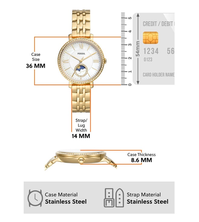 Fossil Jacqueline Analog Watch for Women ES5167