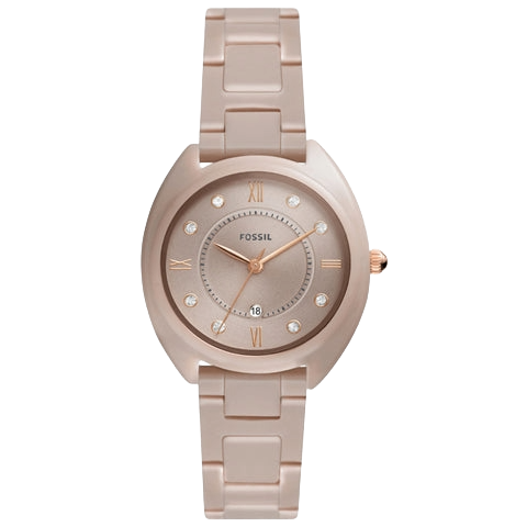 Fossil Women's Gabby Brown Dial Watch CE1110