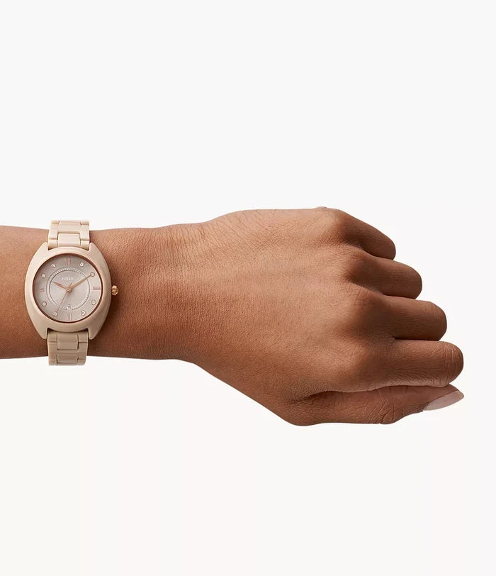 Fossil Women's Gabby Brown Dial Watch CE1110