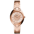 Gabby Three-Hand Date Rose Gold-Tone Stainless Steel Watch ES5070