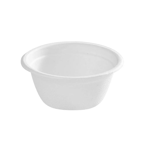Globe 6034 4 Oz Bagasse Portion Cup – 2000/Case
