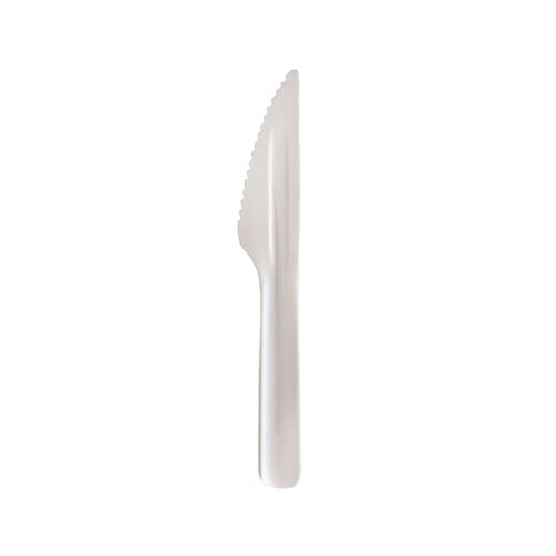 Globe 6075 6.25" Bagasse Compostable Knife – 1000/Case