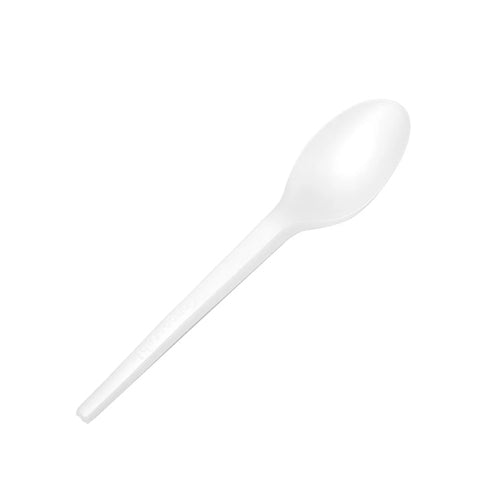 Globe 6153 6.5" CPLA Compostable Spoon – 1000/Case