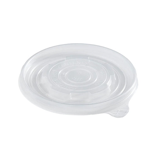 Globe 6220 CPLA Compostable 12-32 Oz Container Lid – 500/Case