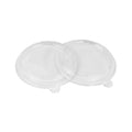 Globe 6750 PET Recyclable Kraft Bowl Lid – 300/Case