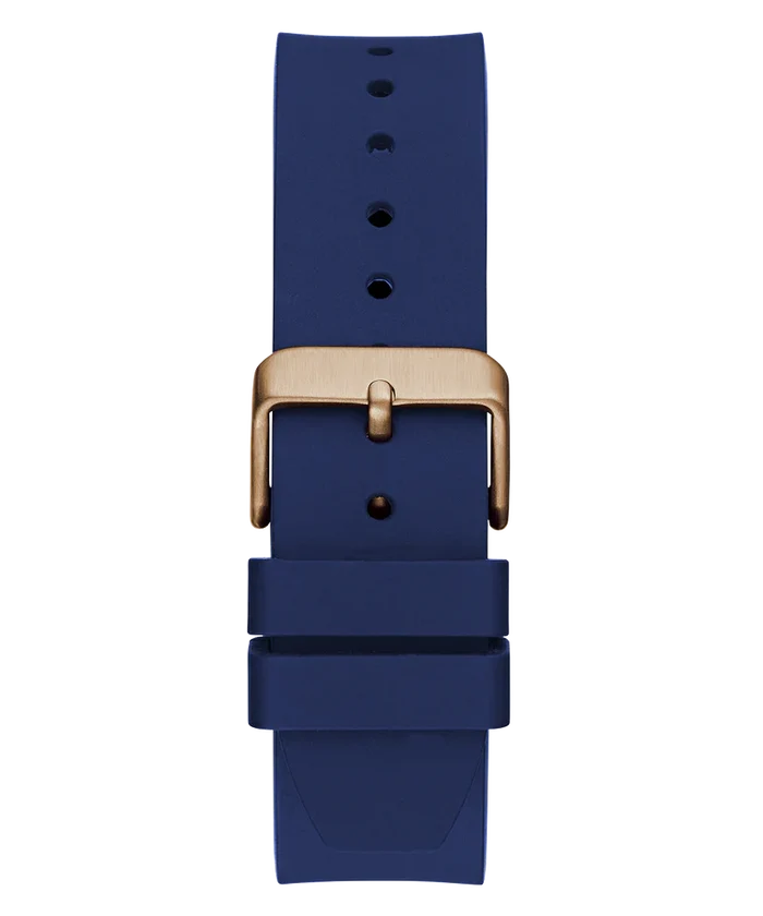 GUESS ASSET Men Blue Round Dial Analog Watch - GW0663G3