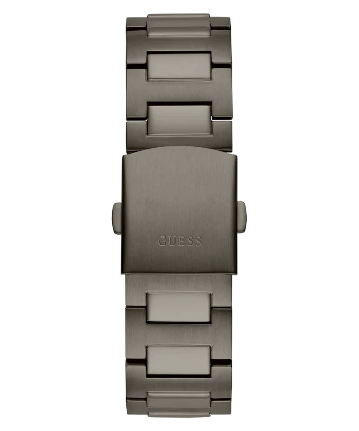 GUESS HEADLINE Men Gunmetal Square Dial Analog Watch - GW0572G5