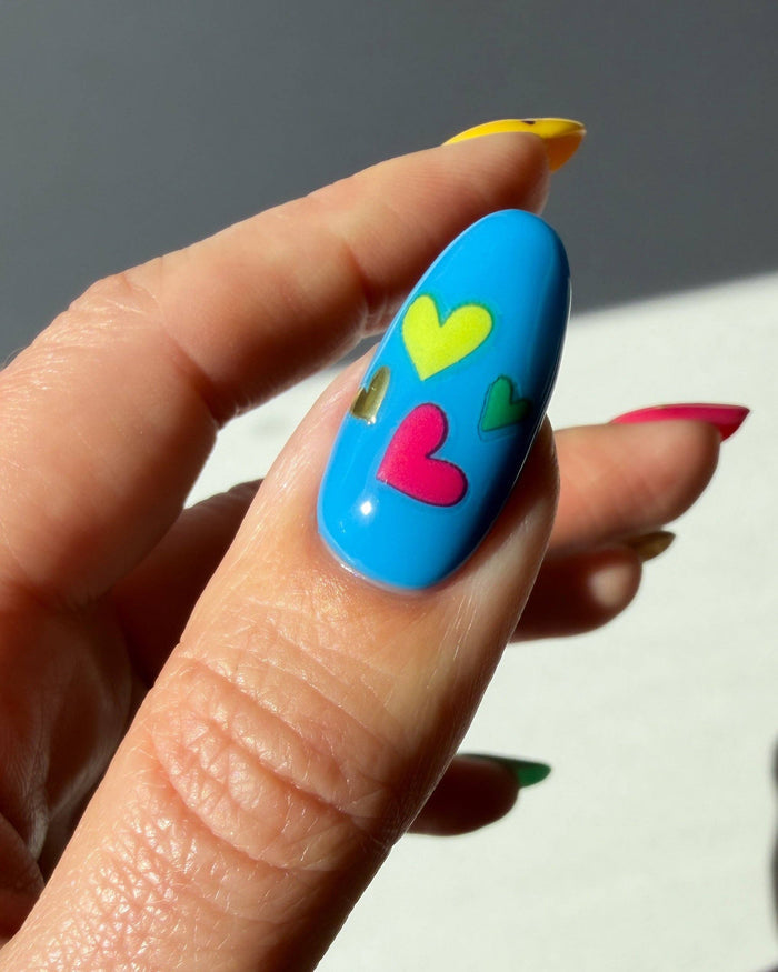 Hearts Nail Art Stickers