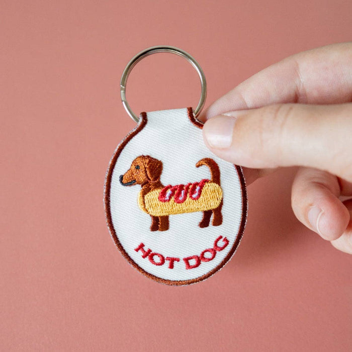 Hot Dog Keychain