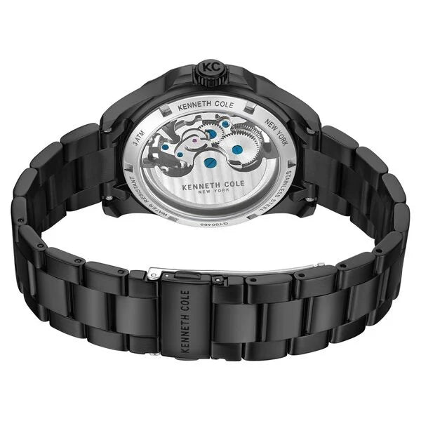 Kenneth Cole Automatic Black Dial Watch For Men kcwgy0046002mn