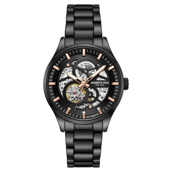 Kenneth Cole Automatic Black Dial Watch For Men kcwgy0046403mn