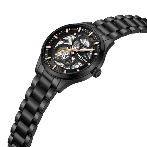 Kenneth Cole Automatic Black Dial Watch For Men kcwgy0046403mn