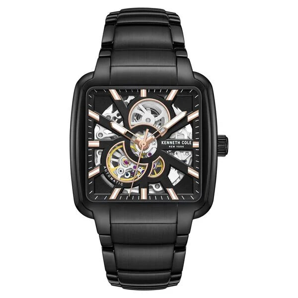 Kenneth Cole Automatic Black Dial Watch For Men kcwgy0046503mn