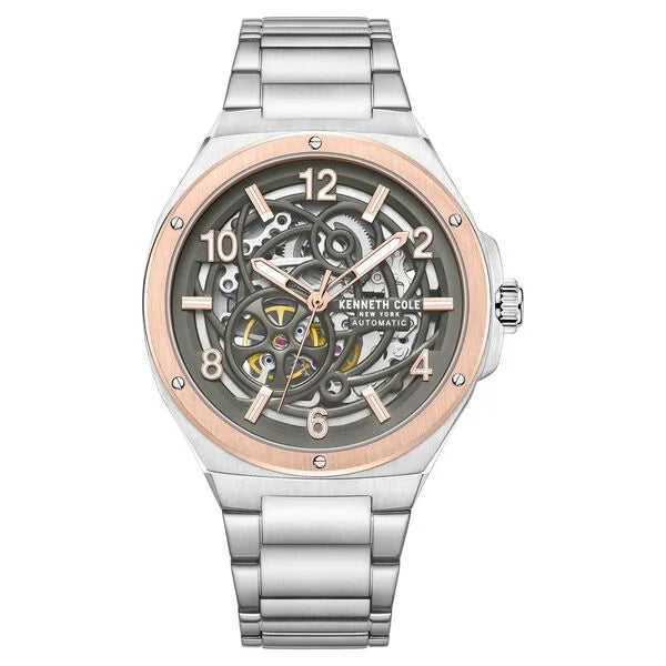 Kenneth Cole Automatic Grey Dial Watch For Men kcwgy0046303mn