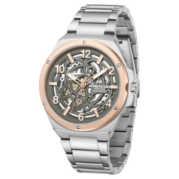 Kenneth Cole Automatic Grey Dial Watch For Men kcwgy0046303mn
