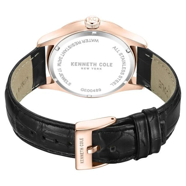 Kenneth Cole Mechanical Hand Wound Analog Watch For Men kcwge0048904mn