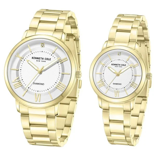Kenneth Cole Quartz Analog Watch for Couple kcwgg0049701glpa