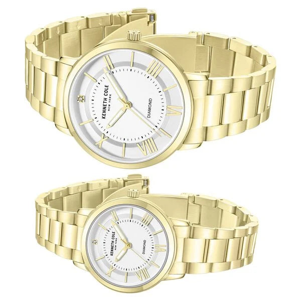 Kenneth Cole Quartz Analog Watch for Couple kcwgg0049701glpa