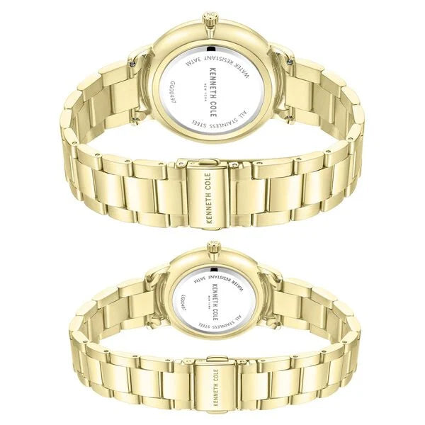 Kenneth Cole Quartz Analog Watch for Couple kcwgg0049701glpa