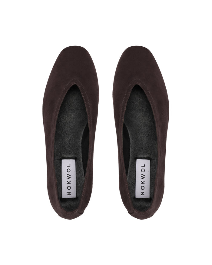 Lane Chocolate Suede