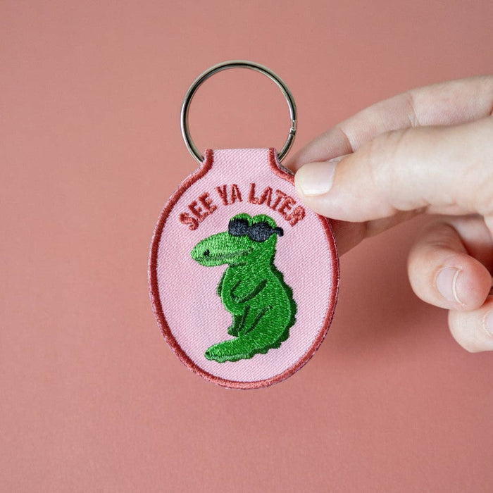 Later Gator Keychain