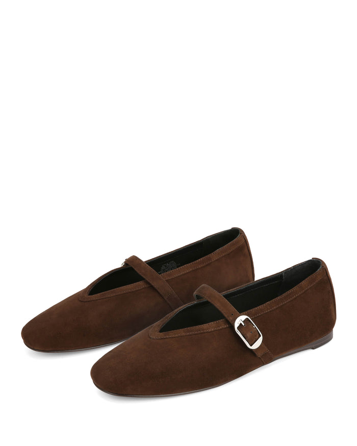 Lova Chocolate Suede