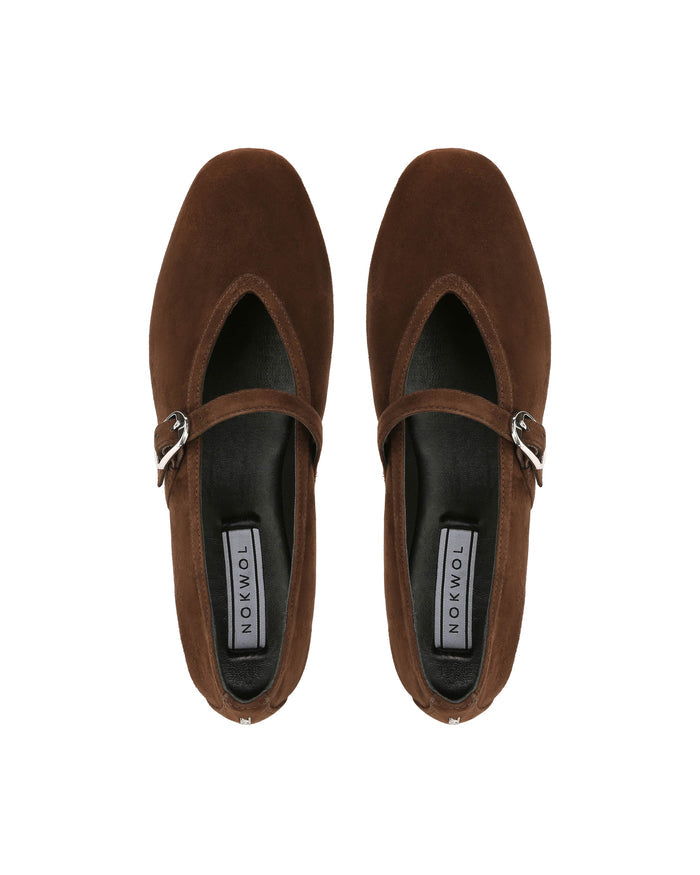 Lova Chocolate Suede