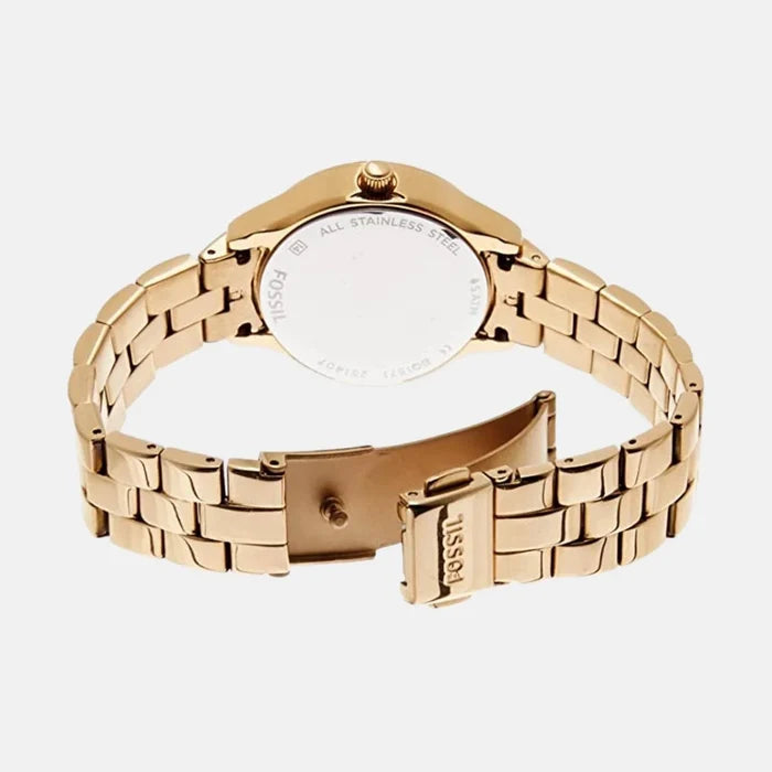 Modern Sophisticate Three-Hand Rose Gold-Tone Stainless Steel Watch BQ1571