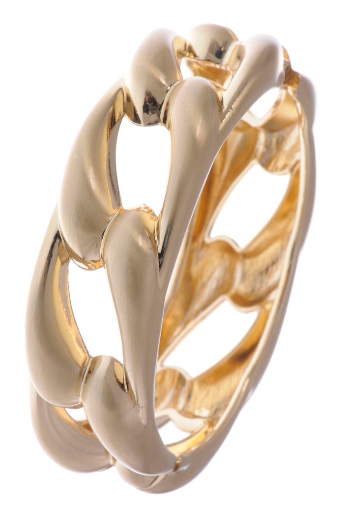 Roman Style Chic Twist Bangle Bracelet