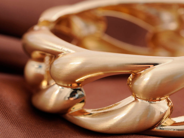 Roman Style Chic Twist Bangle Bracelet