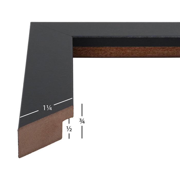School Years Black/Pure White Picture Frame
