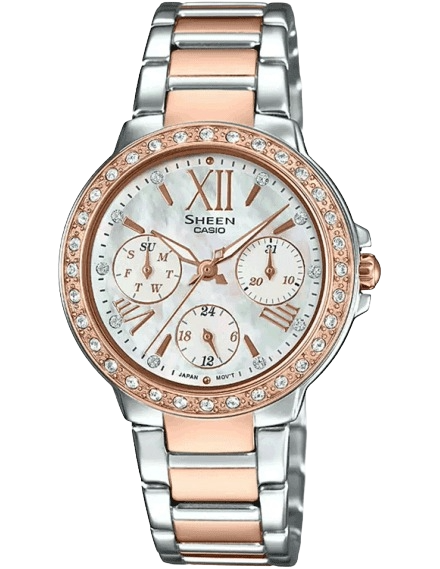 Sheen SHE-3052SPG-7AUDR Analog Women