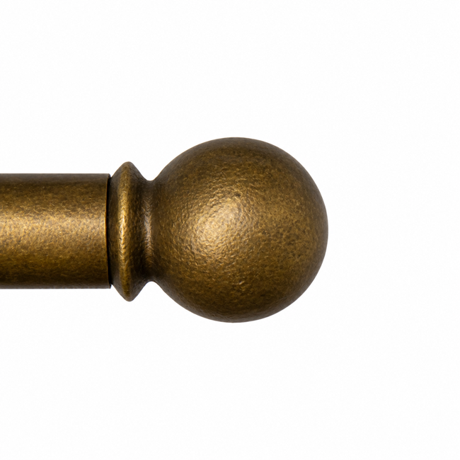Simple Ball-7/8 in Antique Gold