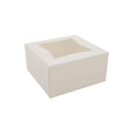 Southern Champion Tray 23143 19" x 14" x 6 1/2" Window White Cake Box - 50/Pack