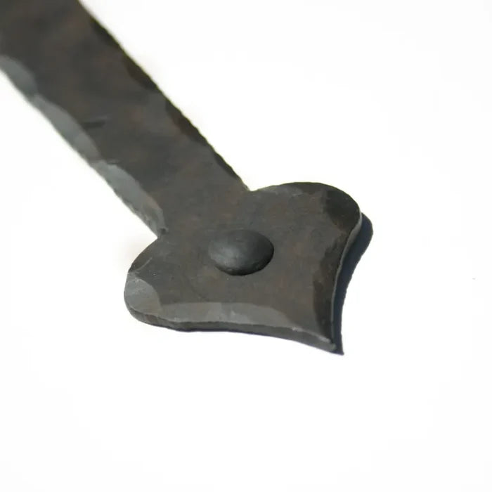 Spade End Iron Strap Hinge