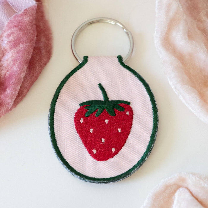 Strawberry Keychain