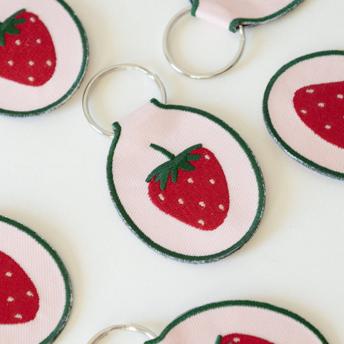 Strawberry Keychain