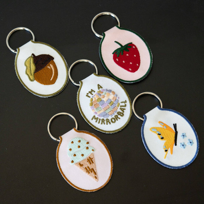 Strawberry Keychain